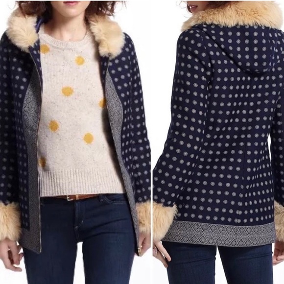 Anthropologie Madchen Skien coat size S NWOT - Picture 6 of 6